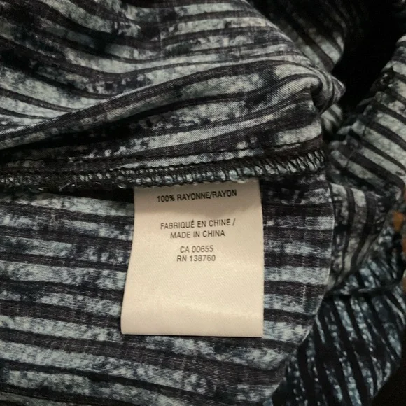 Sz M Reitmans Navy Stripped Spaghetti-Strap Jumpsuit - Picture 6 of 6